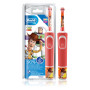 Детская электрическая зубная щетка Oral B Vitality Kids 3+ Cars + чехол